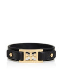 Mini Square Logo Double Snap Bracelet - HKarim Buksh