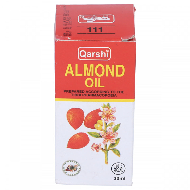 Qarshi Almond Oil 30ml - HKarim Buksh