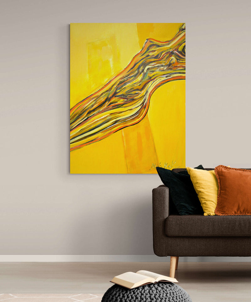 Yellow Levitation - HKarim Buksh