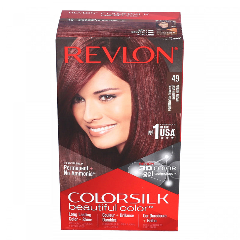Revlon ColorSilk 49 Auburn Brown - HKarim Buksh