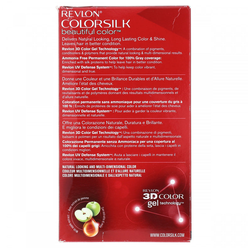 Revlon Color Silk Beautiful Hair Color 45 Bright Auburn - HKarim Buksh