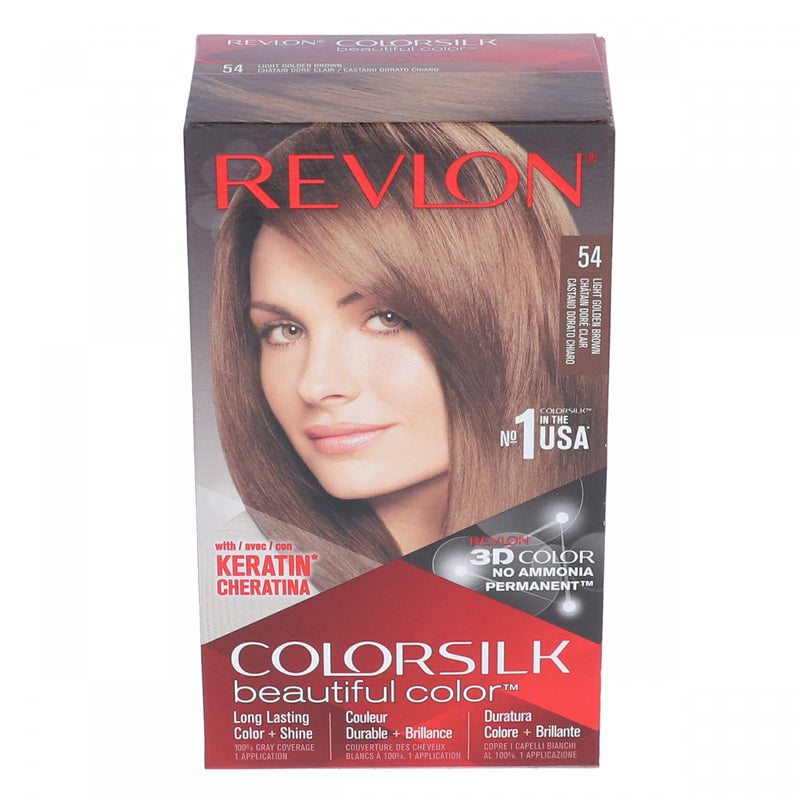 Revlon Light Golden Brown Color Silk Hair Color - HKarim Buksh