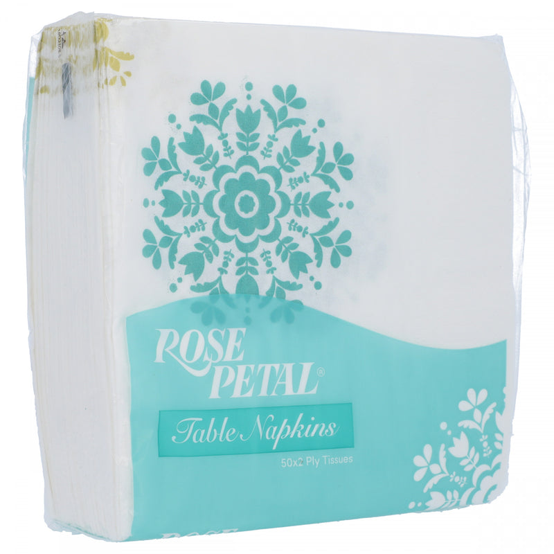 Rose Petal Table Napkins 2Ply x 50 Tissues - HKarim Buksh