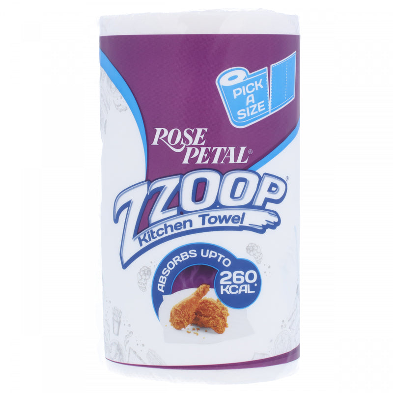 Rose Petal Zzoop Kitchen Paper Towel Roll - HKarim Buksh