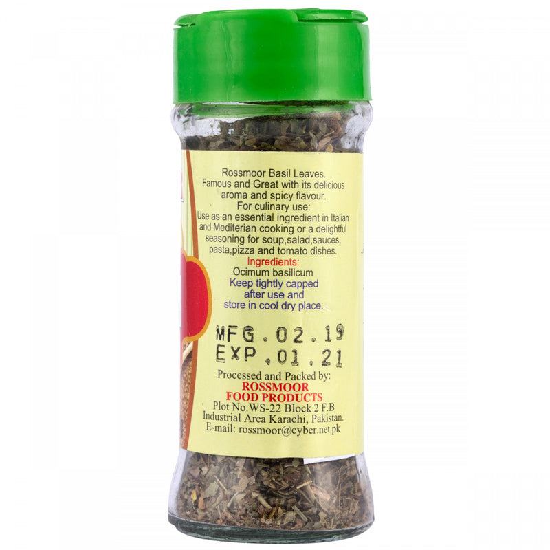 Rossmoor Leaves Basil 10g - HKarim Buksh