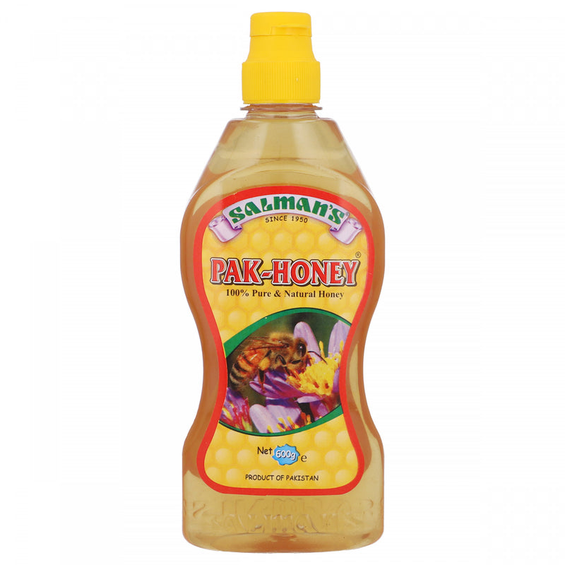 Salmans Pakhoney Pet Bottle 600g - HKarim Buksh