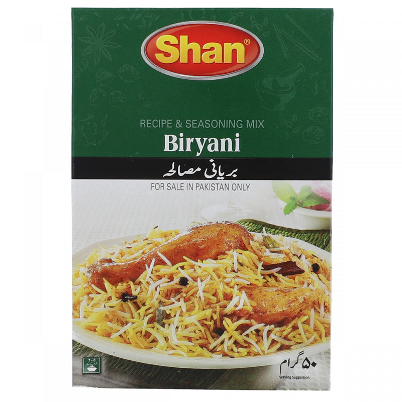 Shan Biryani Masala 50g - HKarim Buksh