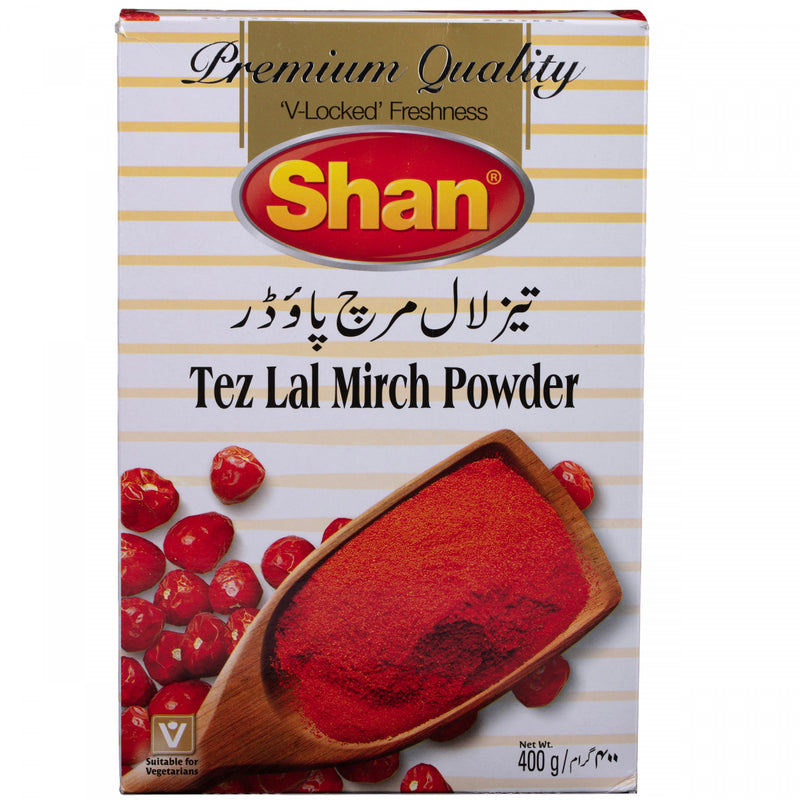 Shan Tez Lal Mirch Powder 400g - HKarim Buksh