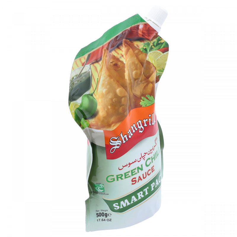 Shangrila Green Chilli Sauce 500g - HKarim Buksh