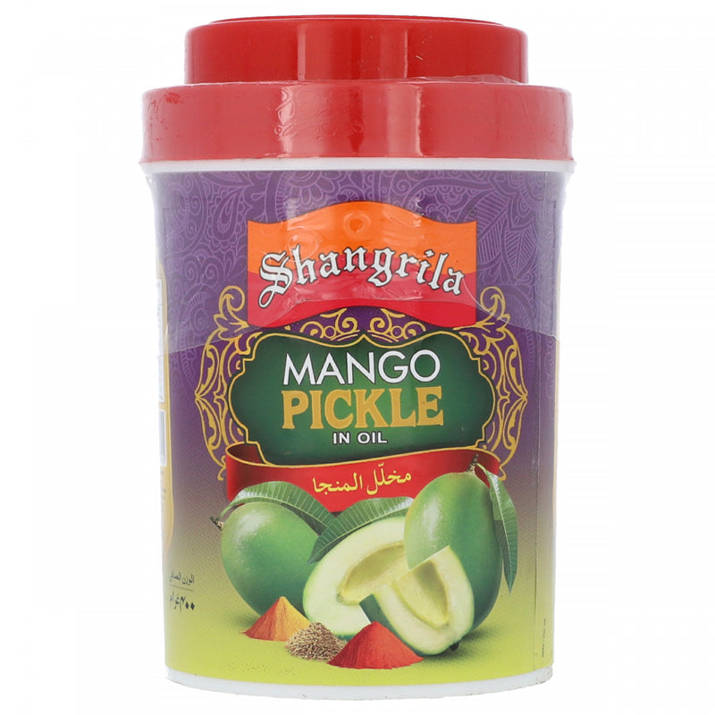 Shangrila Mango Pickle in Oil 400g - HKarim Buksh