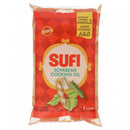 Sufi Soya Bean Oil 1 Litre Pouch - HKarim Buksh