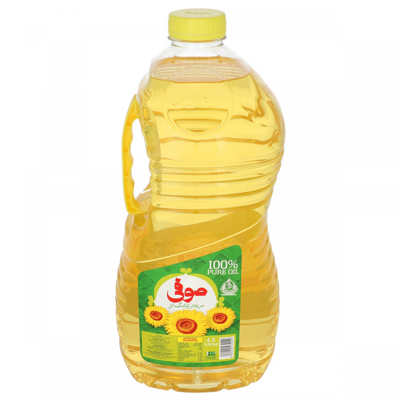 Sufi Sunflower Cooking Oil 4.5 Litres - HKarim Buksh