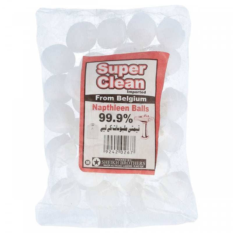 Super Clean Napthleen Balls Small 100g - HKarim Buksh