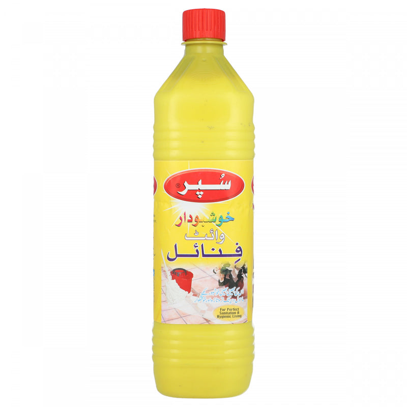 Super Perfumed White Phenyle 1 Litre - HKarim Buksh