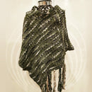 Swera-Olive Green Woolen knitwear - HKarim Buksh
