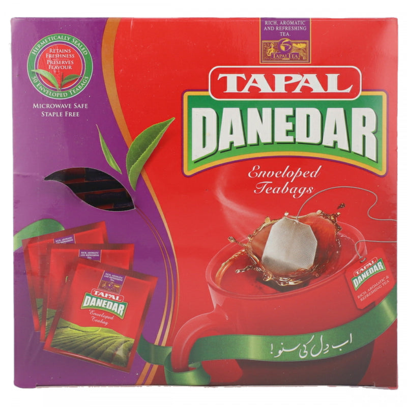 Tapal Danedar Tea Bags Enveloped 100g - HKarim Buksh