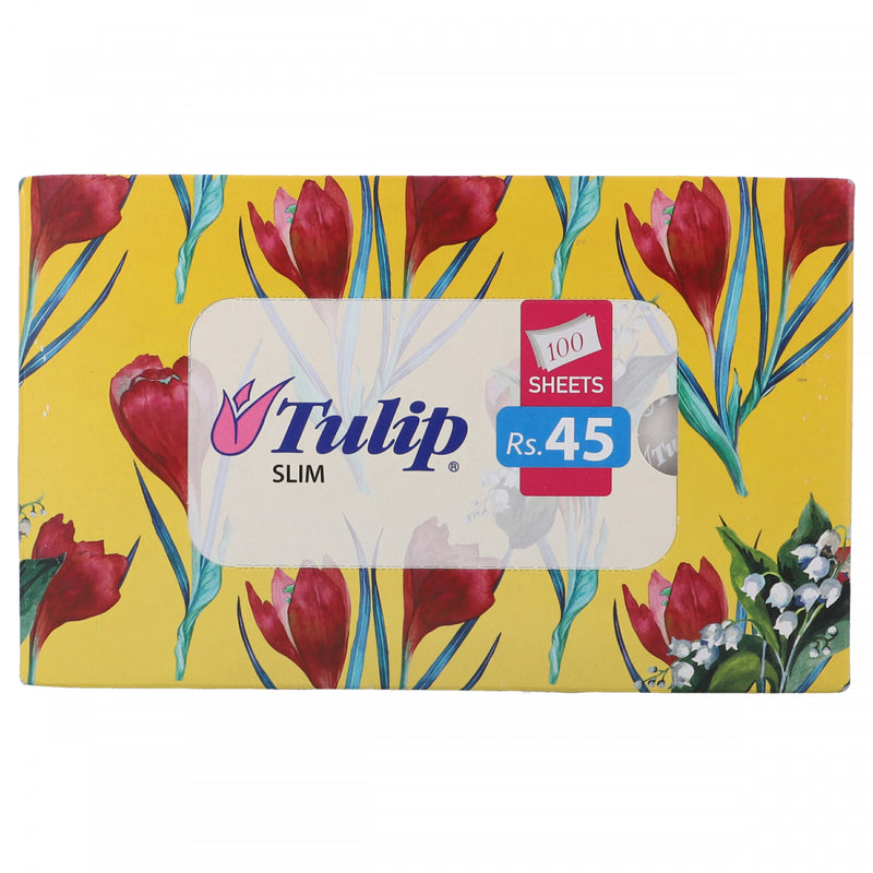 Tulip Slim Tissues (100 Tissues) - HKarim Buksh