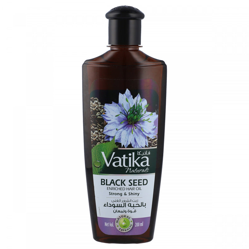 Vatika Naturals Black Seed Enriched Hair Oil 200ml - HKarim Buksh