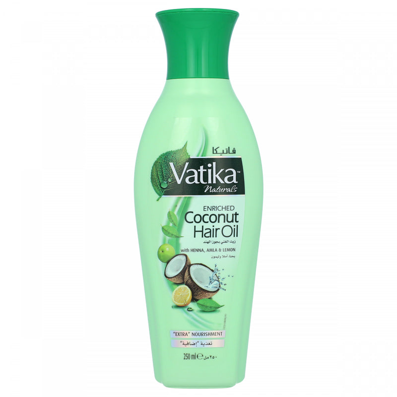 Vatika Naturals Enriched Coconut Hair Oil 250ml - HKarim Buksh