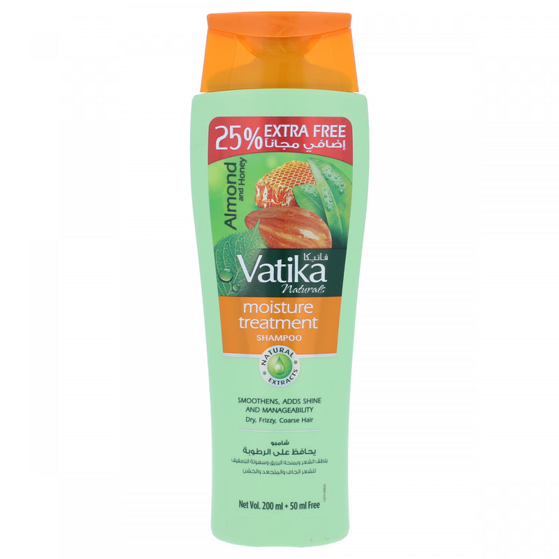 Vatika Naturals Moisture Treatment Shampoo 200ml Plus 50ml Free - HKarim Buksh
