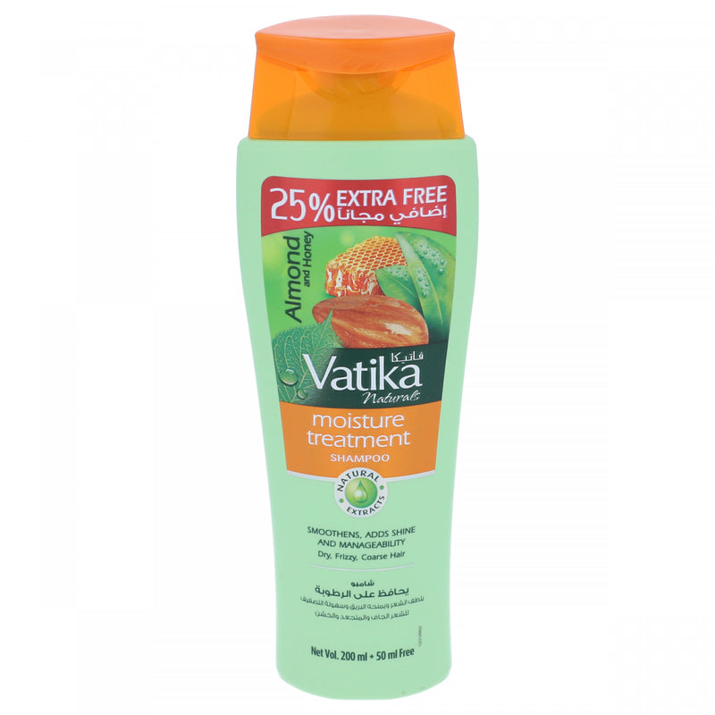 Vatika Naturals Moisture Treatment Shampoo 200ml Plus 50ml Free - HKarim Buksh
