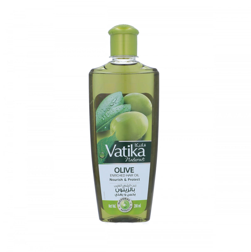 Vatika Naturals Olive Enriched Hair Oil 200ml - HKarim Buksh