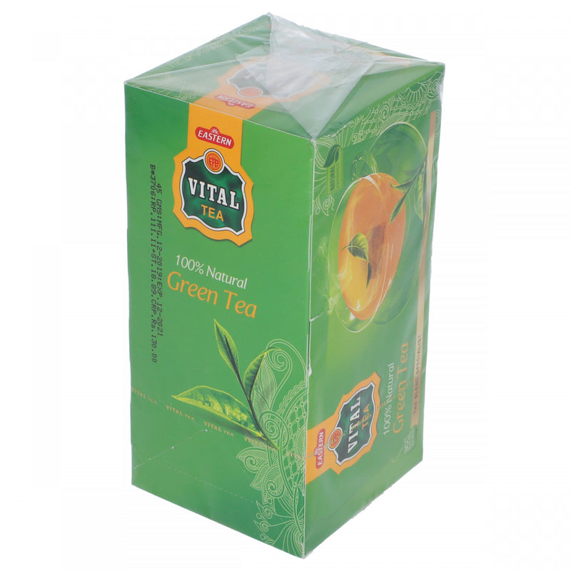 Vital Tea 100 percent Natural Green Tea 30 Bags - HKarim Buksh