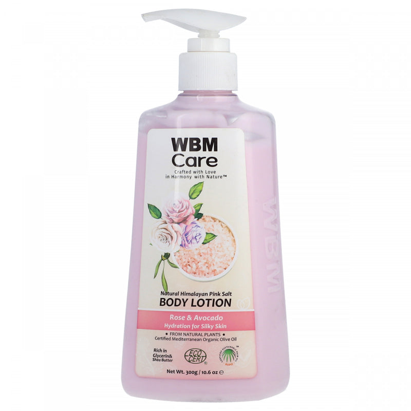 WBM Care Rose & Avocado Body Lotion 300g - HKarim Buksh