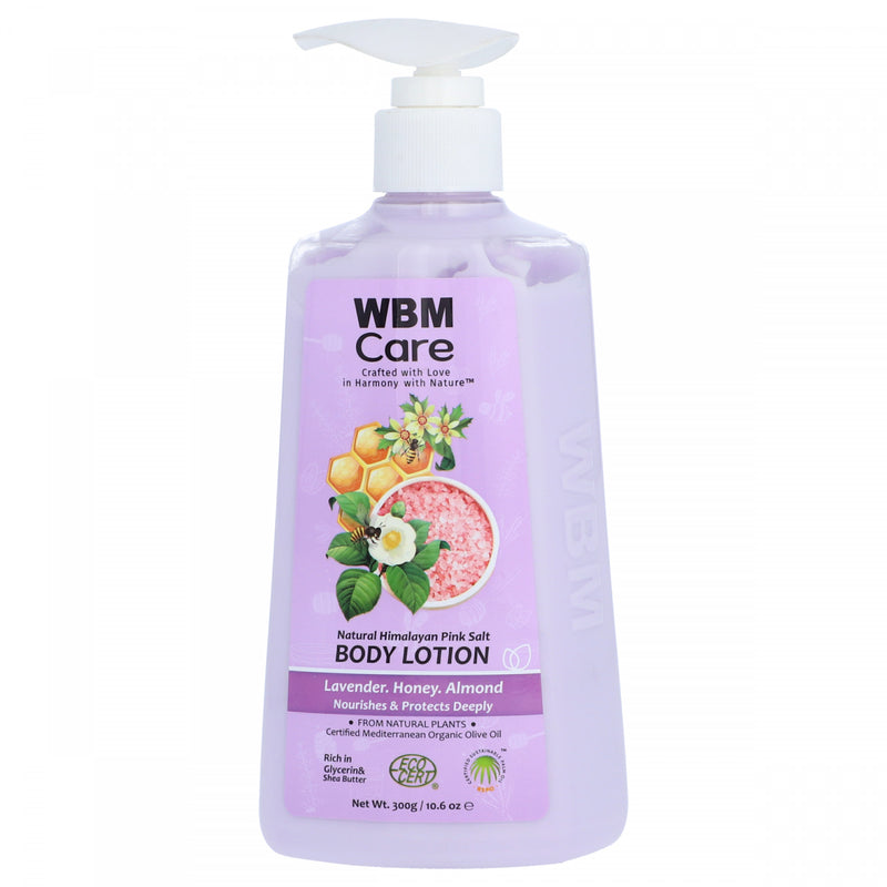 WBM Care Lavender Honey Almond Body Lotion 300g - HKarim Buksh