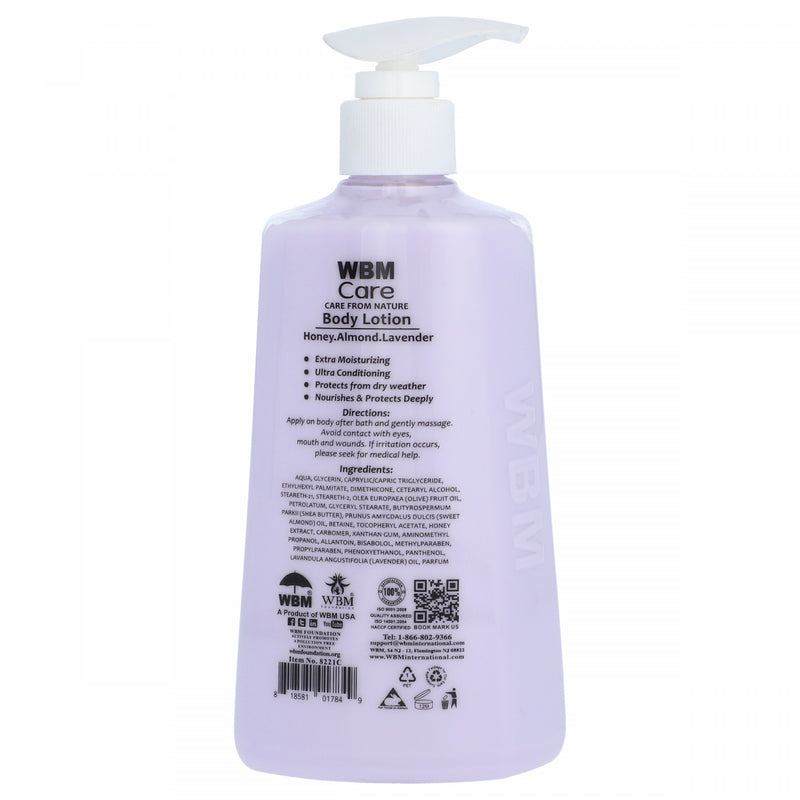 WBM Care Lavender Honey Almond Body Lotion 300g - HKarim Buksh