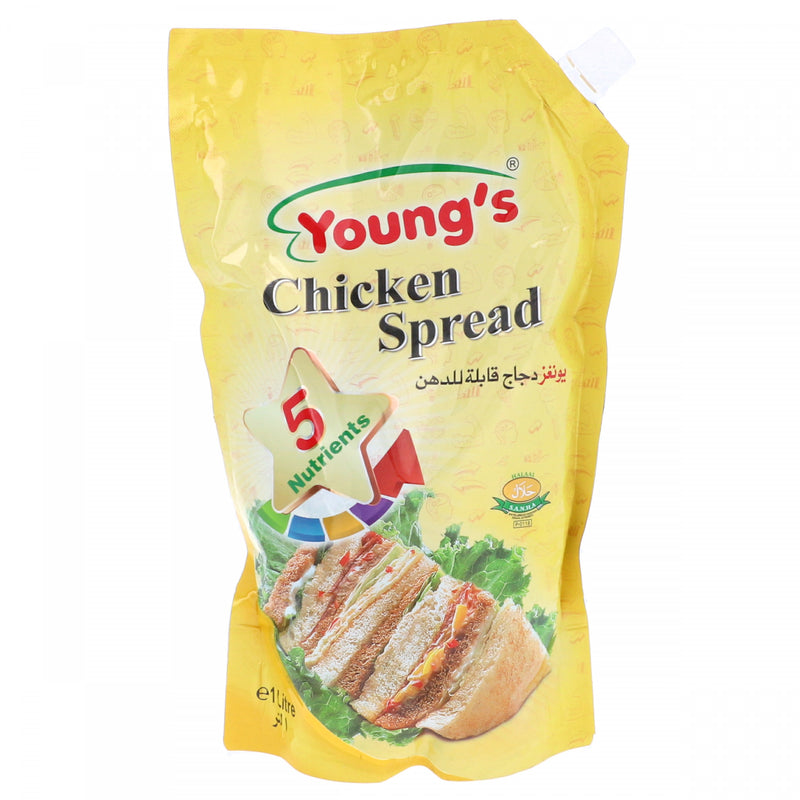 Youngs Chicken Spread 1Ltr Pouch - HKarim Buksh