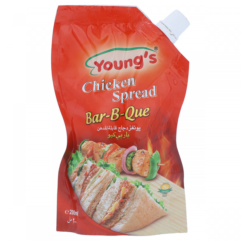 Youngs Chicken Spread Bar-B-Que 200ml - HKarim Buksh