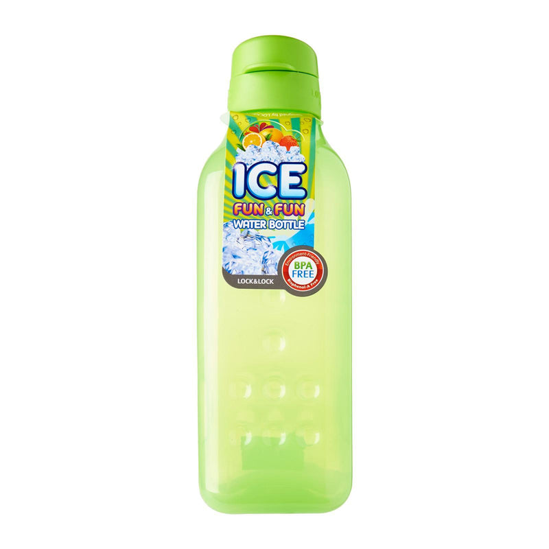 Ice fun & fun water bottle - 1.0L -  Green - HKarim Buksh