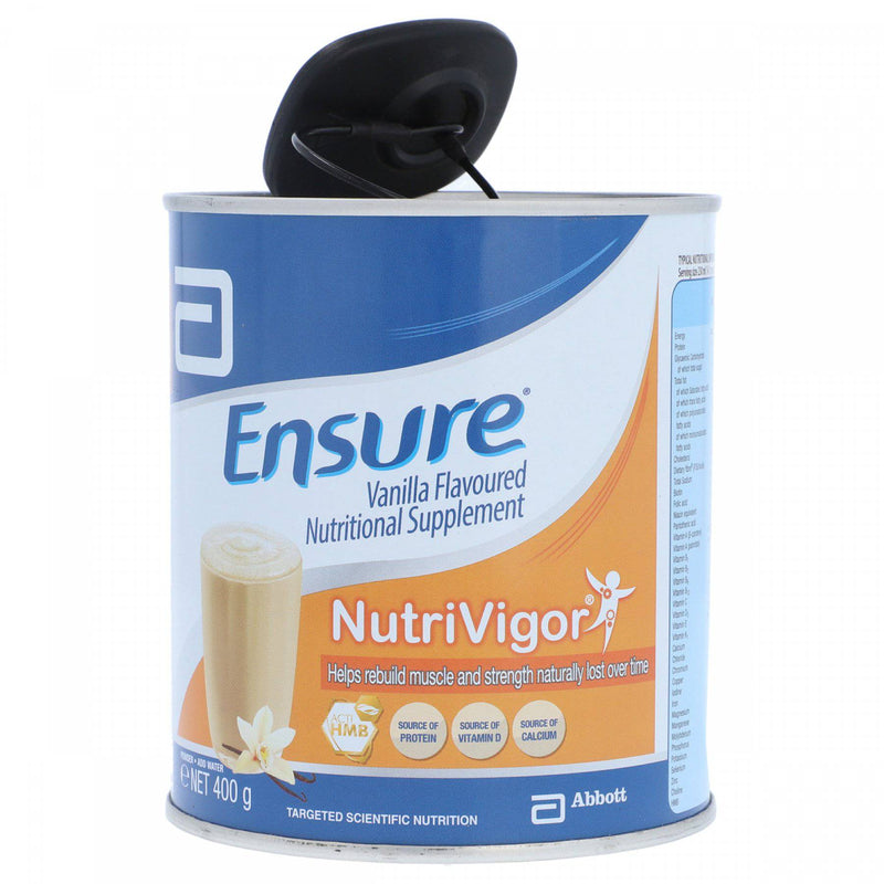 Abbott Ensure NutriVigor Vanilla Flavored Nutritional Suppliment 400g - HKarim Buksh