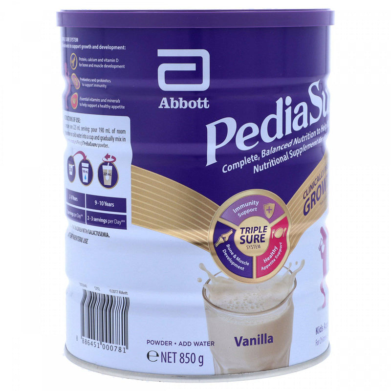 Abbott Pediasure Vanilla 850g - HKarim Buksh