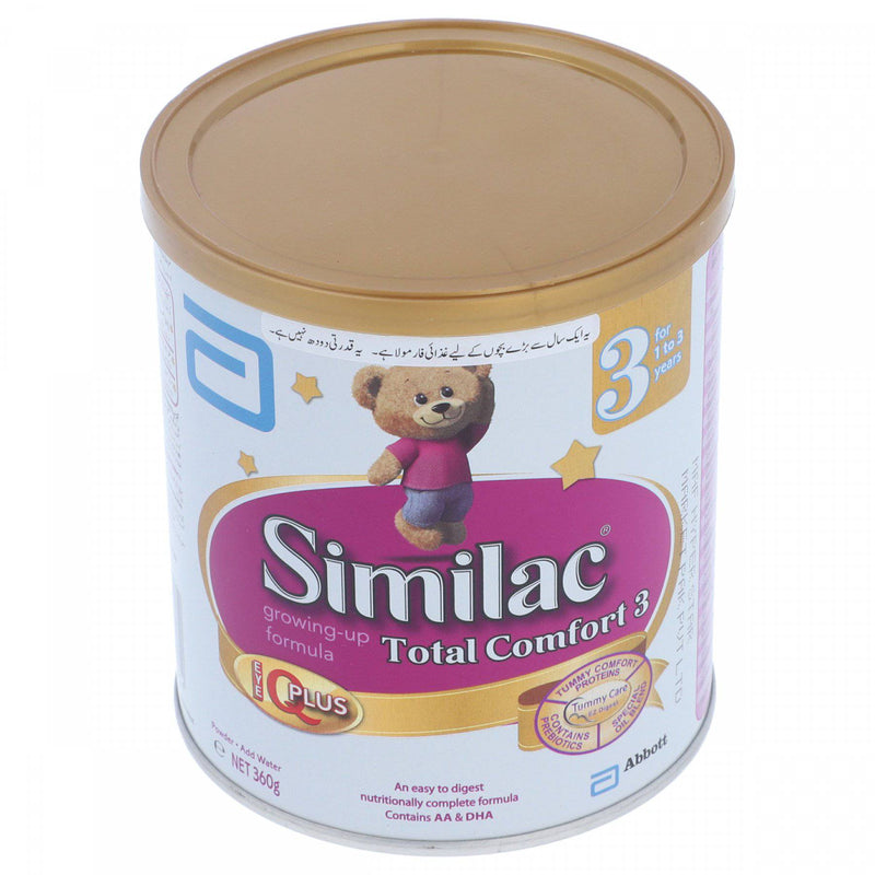Abbott Similac Total Comfort 3 (1-3 Years) 360gm - HKarim Buksh