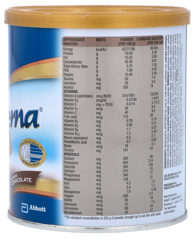 Glucerna Chocolate Flavour 400g - HKarim Buksh