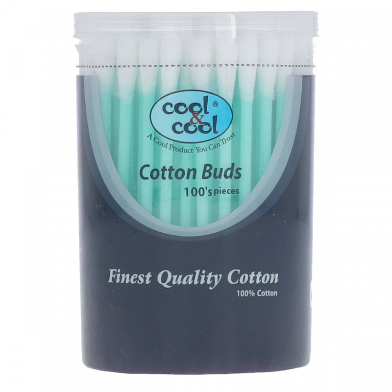 Cool & Cool Cotton Buds 100Pcs - HKarim Buksh
