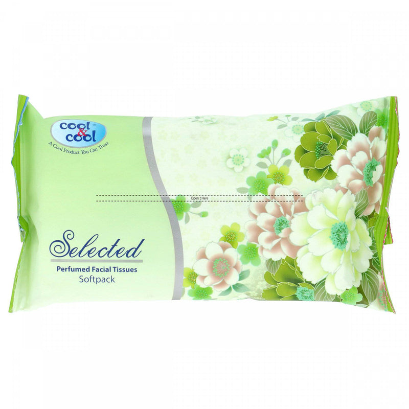 Cool & Cool Selected Perfumed Facial Tissues 100x2 Ply - HKarim Buksh