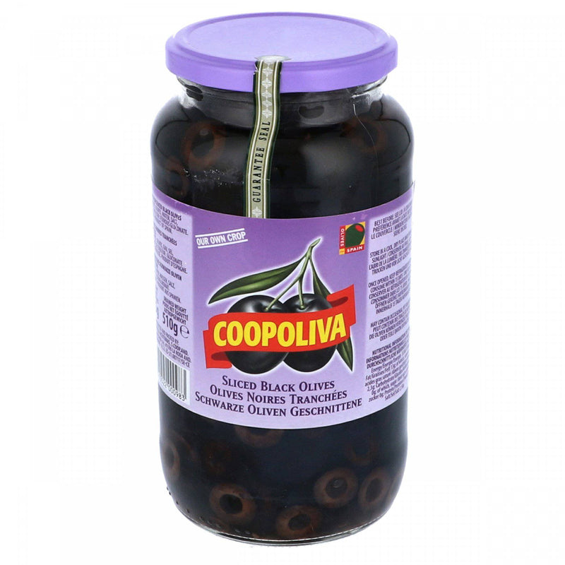 Coopoliva Sliced Black Olives 955g - HKarim Buksh