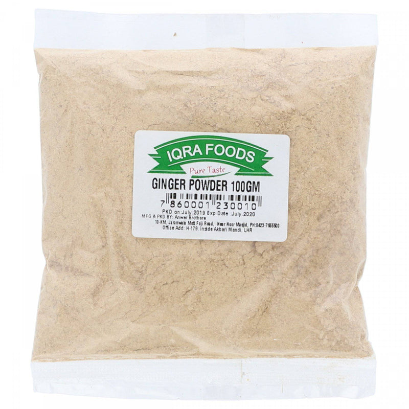 Iqra Foods Ginger Powder 100g - HKarim Buksh