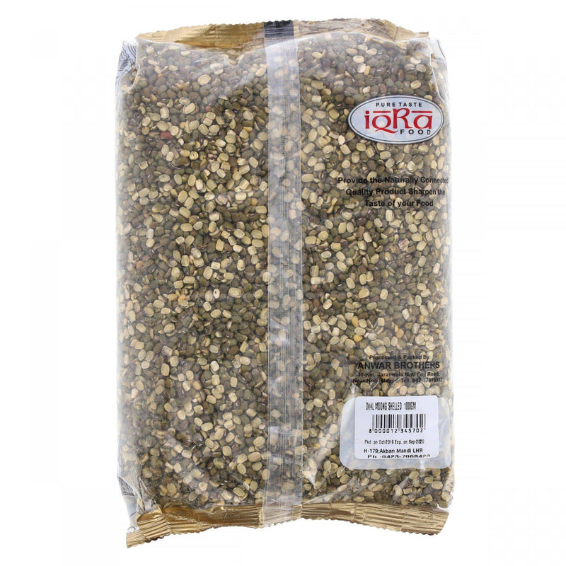 Iqra Foods Moong Daal Shelled 1 Kg - HKarim Buksh