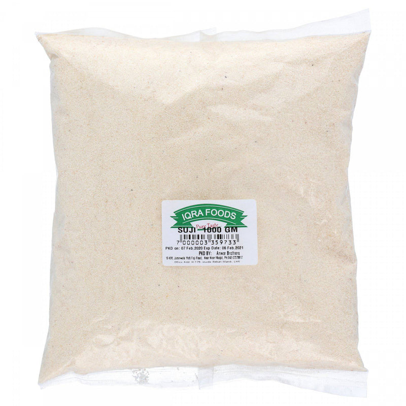 Iqra Foods Suji 1000g - HKarim Buksh