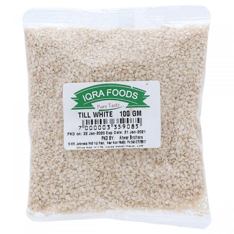 Iqra Foods Till White 100g - HKarim Buksh