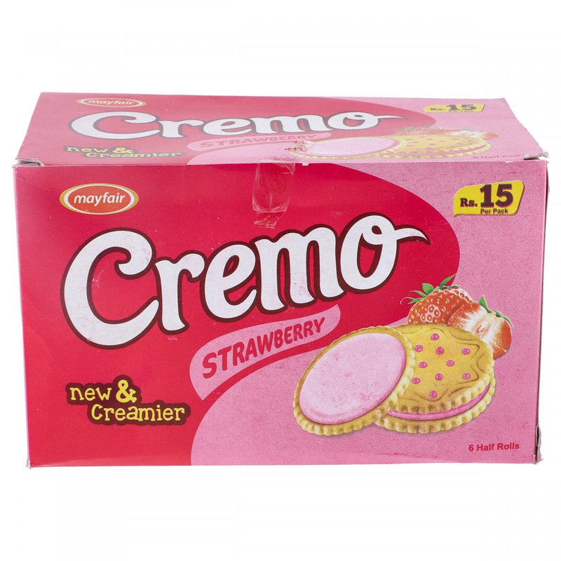 MayFair Creamo Strawberry 6 Half Rolls - HKarim Buksh