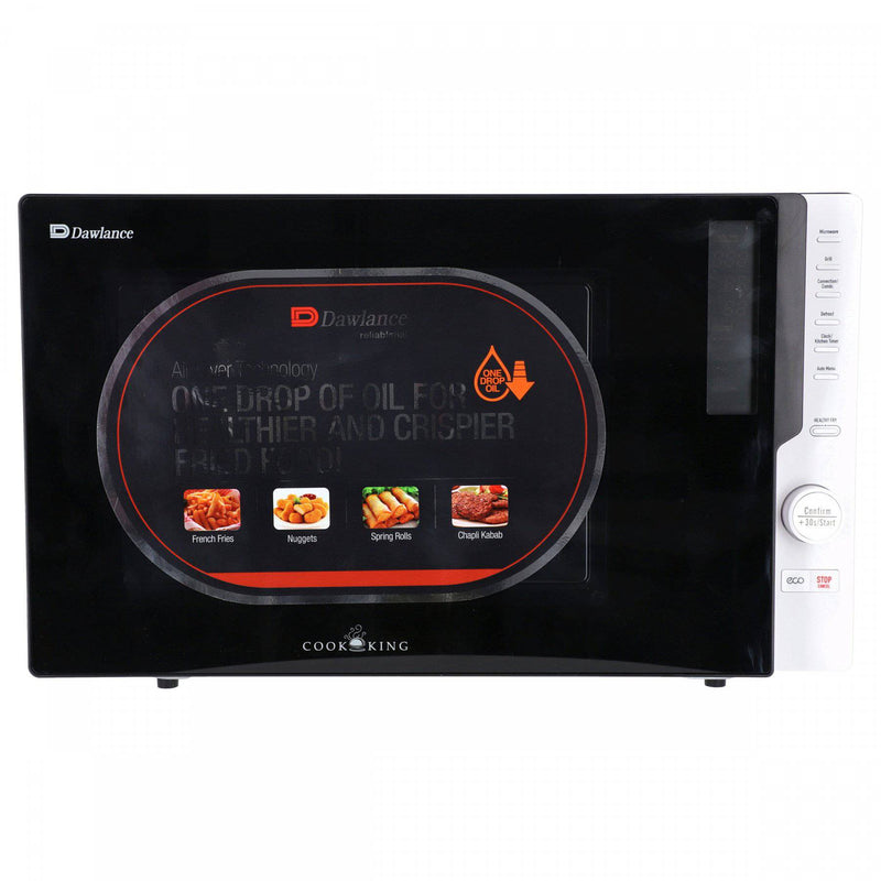 Dawlance Microwave DW-550 AF with Air Fryer Technology Black - HKarim Buksh