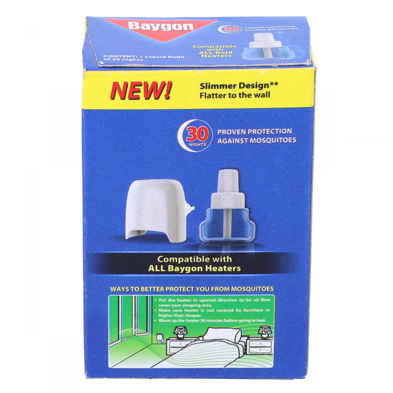 Baygon Electric Liquid Anti-Mosquitoes Refill For 30 Nights - HKarim Buksh