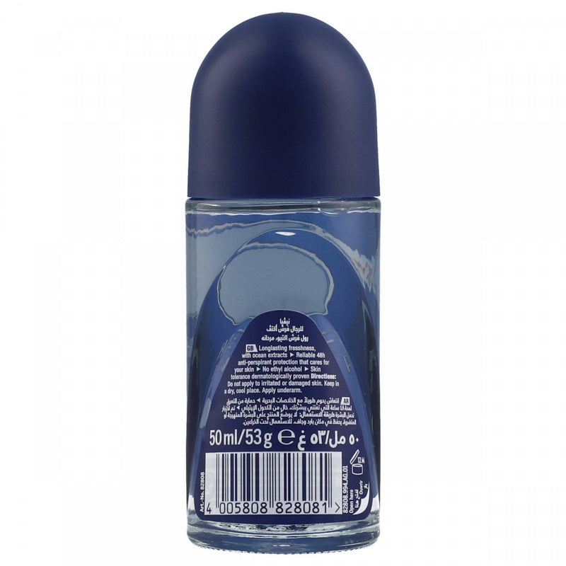 Nivea Men Fresh Active 48H Long Lasting Freshness Roll on Deon 50ml - HKarim Buksh