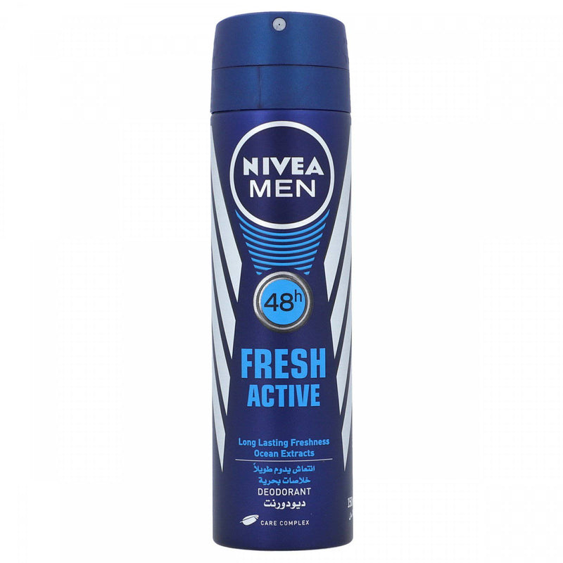 Nivea Men Fresh Active Deodorant 150ml - HKarim Buksh