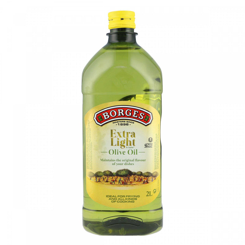 Borges Extra Light Olive Oil 2Ltr - HKarim Buksh